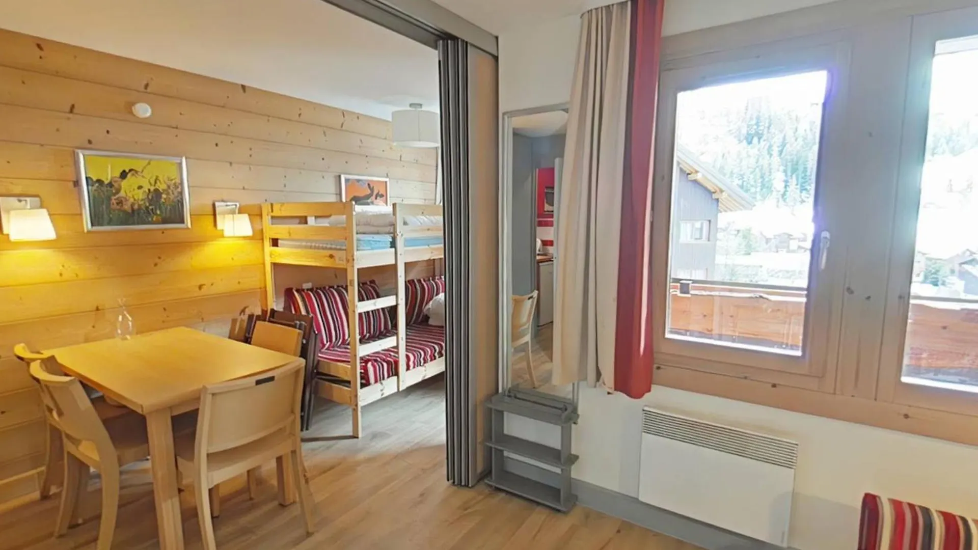 Appartement Cosy A La Plagne Avec Balcon Ensoleille Et Parking Couvert - Fr-1-351-250