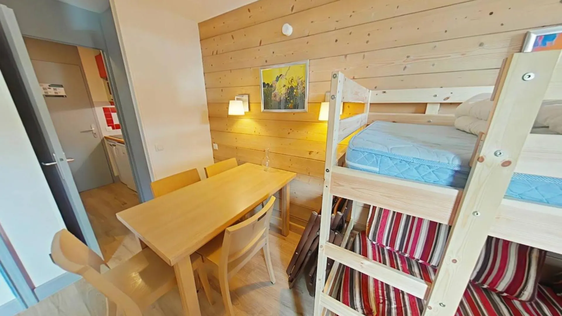 Appartement Cosy A La Plagne Avec Balcon Ensoleille Et Parking Couvert - Fr-1-351-250 0*, La Plagne-Tarentaise Francie